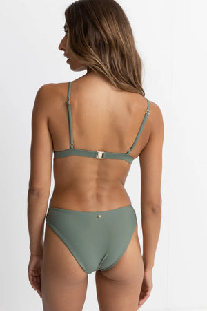 Rhythm Classic Bralette Top Olive