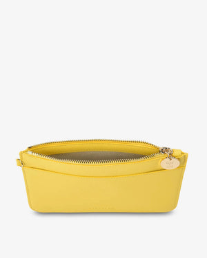 Elms + King Flat Pouch Lemon