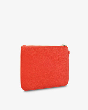 Elms + King Flat Pouch Poppy