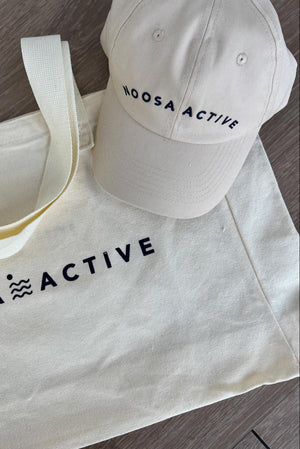 Noosa Active Noosa Active Embroidered Hat Cream