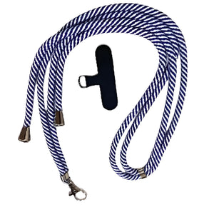 Salty Safari Cross Body Cord Phone Strap Nautical
