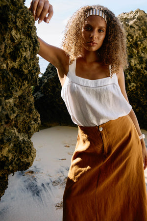 Eb & Ive Miramar Tank White