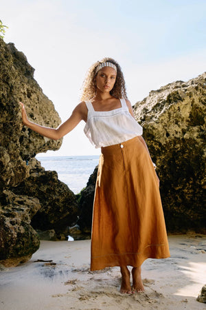 Eb & Ive Miramar Tank White