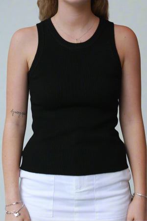 Little Lies Eva Tank Top Black