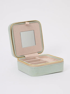 Lustre & Sage Travel Jewellery Box