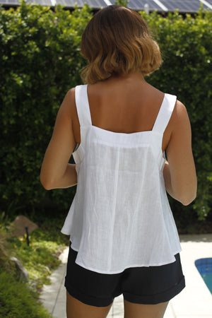 Haven Santorini Tank White