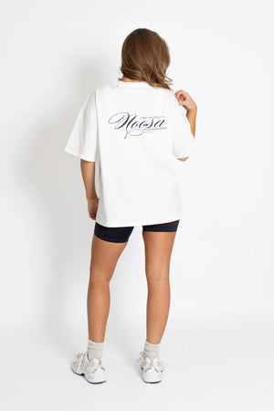 Noosa Active Oversized Tee White
