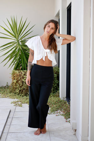Goddess Elle Classic Pant Black
