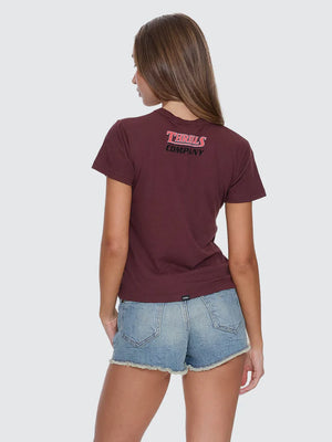 Thrills Full Throttle Boy Tee Bitter Chocolate