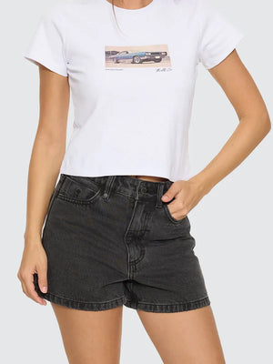 Thrills Erica Short - Ash Black