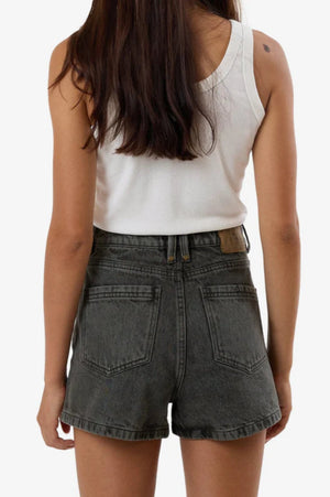 Thrills denim Erica Short Light Canteen Black