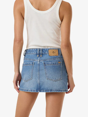 Thrills denim Sophie Skirt Long Ago Blue