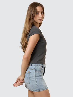 Thrills Feeling Lucky Club Tee - Merch Black