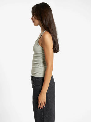 Thrills Minimal Thrills Scoop Tank Sage Grey