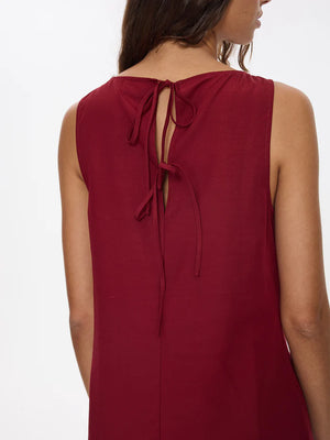 Thrills Knox Mini Dress - Garnet Red
