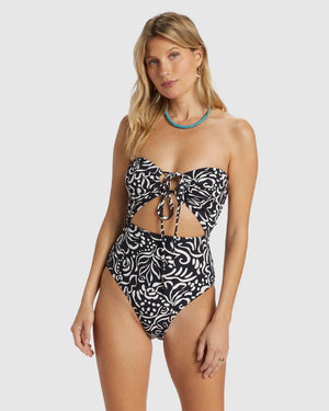 Billabong La Isla Andy 1PC Black Pebble