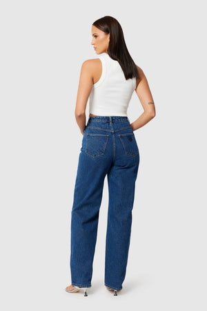 Abrand Carrie Jean Bella Mid Blue