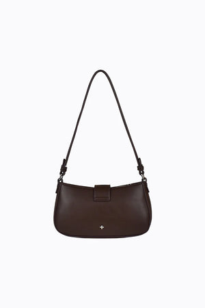 Peta + Jain Milla Mini Shoulder Bag Chocolate/Silver