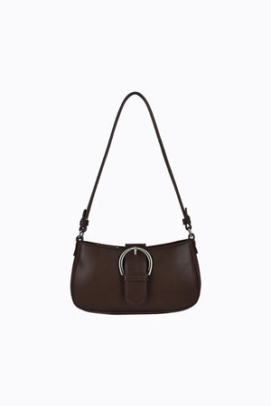 Peta + Jain Milla Mini Shoulder Bag Chocolate/Silver