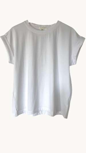 Little Lies Rhodes Tee White