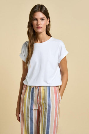 Little Lies Rhodes Tee White