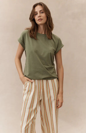 Little Lies Rhodes Tee Khaki