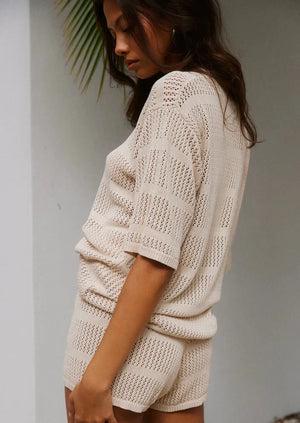 Seven Wonders Samia Top Sand