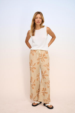 Little Lies Spring Tank White