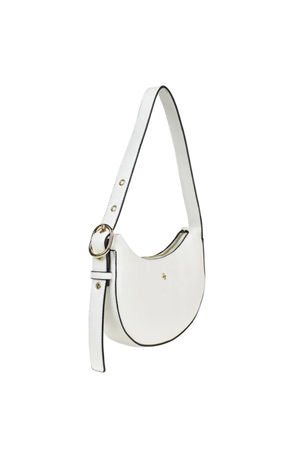 Peta + Jain Goldie Eyelet Shoulder Bag White/Gold