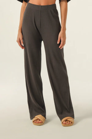 Nude Lucy Nude Lounge Ribbed Pant Coal