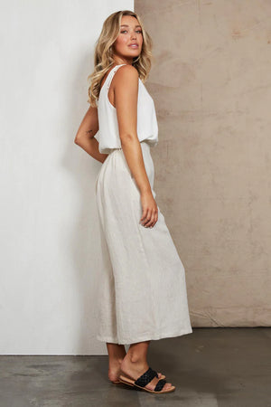 Eb & Ive Studio Crop Pant Tusk