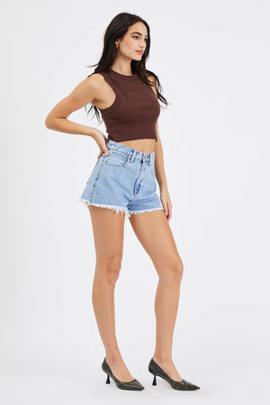 Abrand High Relaxed Short Esmeralda