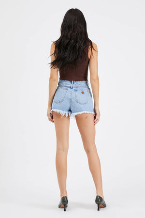 Abrand High Relaxed Short Esmeralda