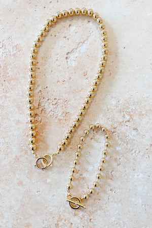 Angels Whisper Yana Orb Necklace Gold