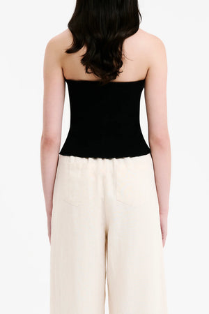 Nude Lucy Desi Waffle Bodice Black