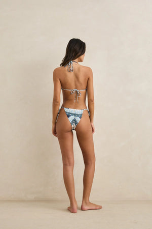 Rhythm Seacliff Gathered Tie Side Itsy Pant Navy