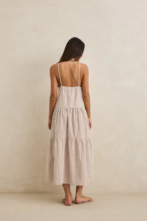 Rhythm Jaci Maxi Dress Tan