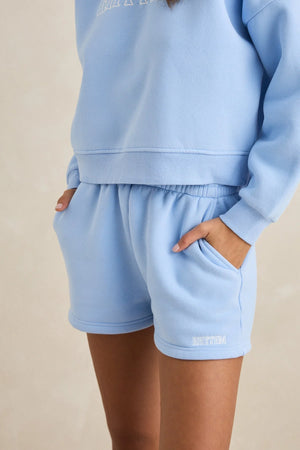 Rhythm Fleece Short Sky