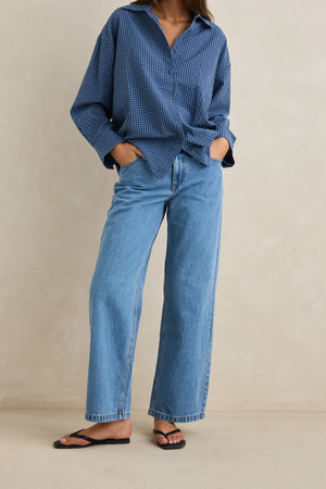 Rhythm Essential Jean Worn Indigo