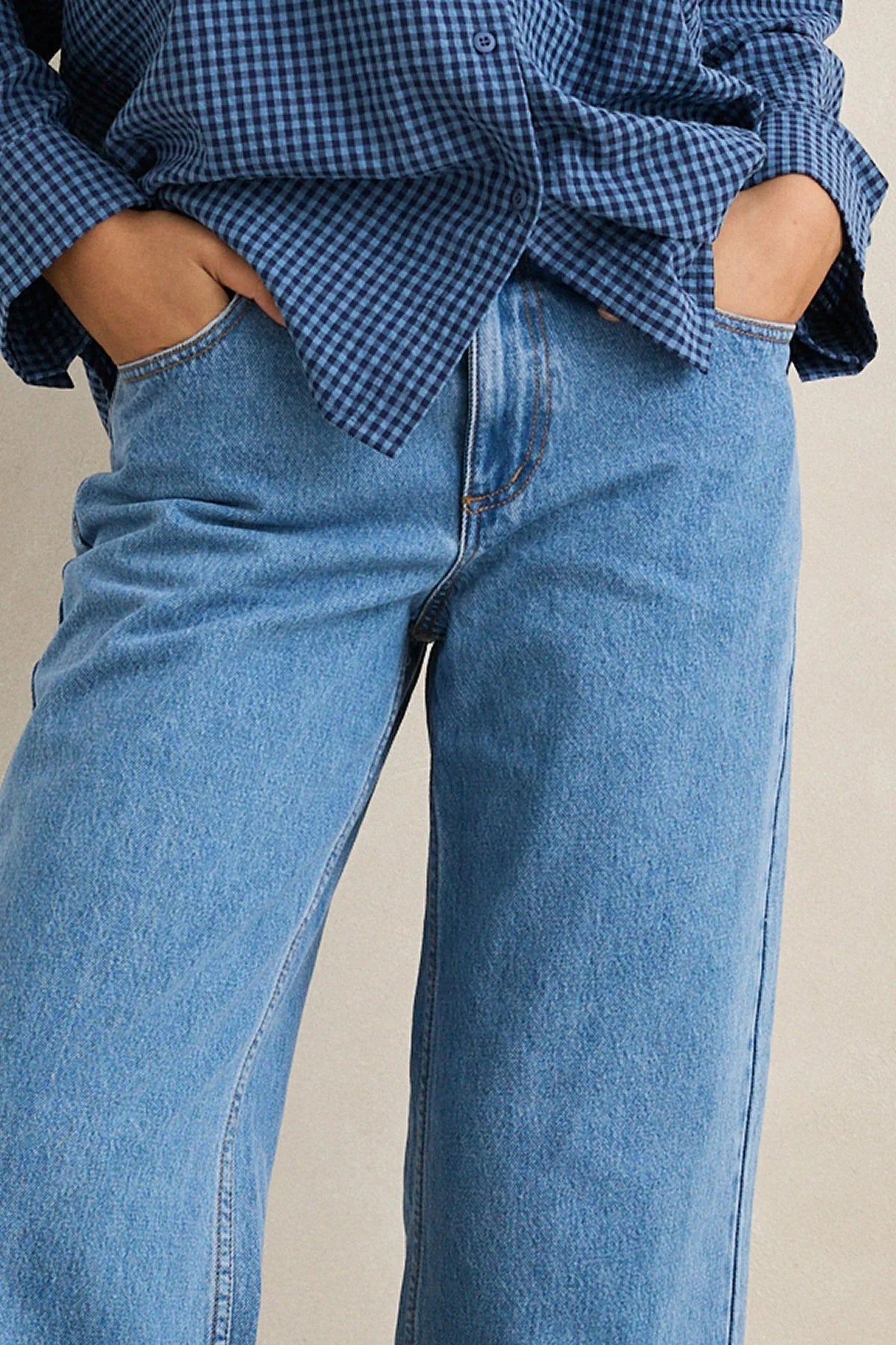 Rhythm Essential Jean Worn Indigo