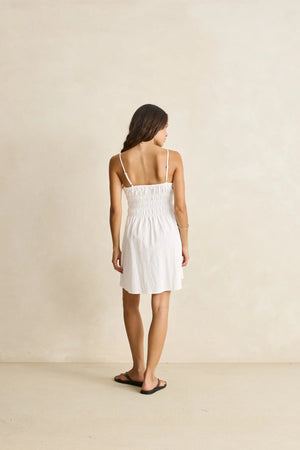 Rhythm Staple Mini Dress White