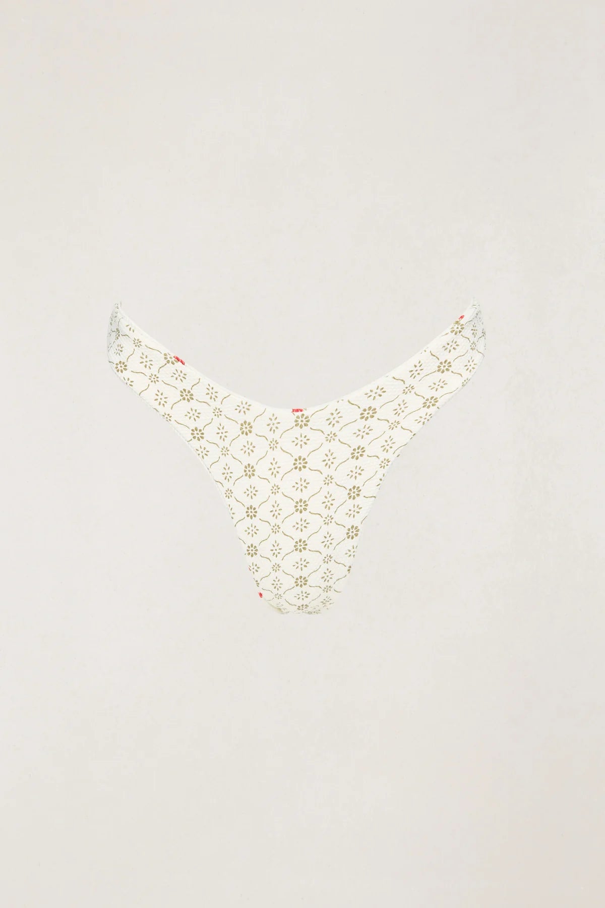 Rhythm Mila Reversible Hi Cut Pant Cream