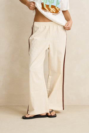 Rhythm Hanalei Beach Pant Cream