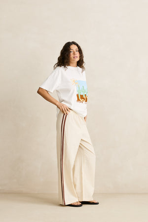 Rhythm Hanalei Beach Pant Cream