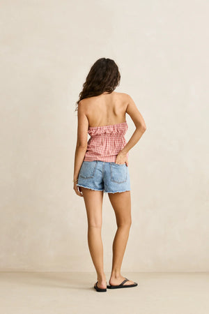 Rhythm Wanderer Denim Short Blue