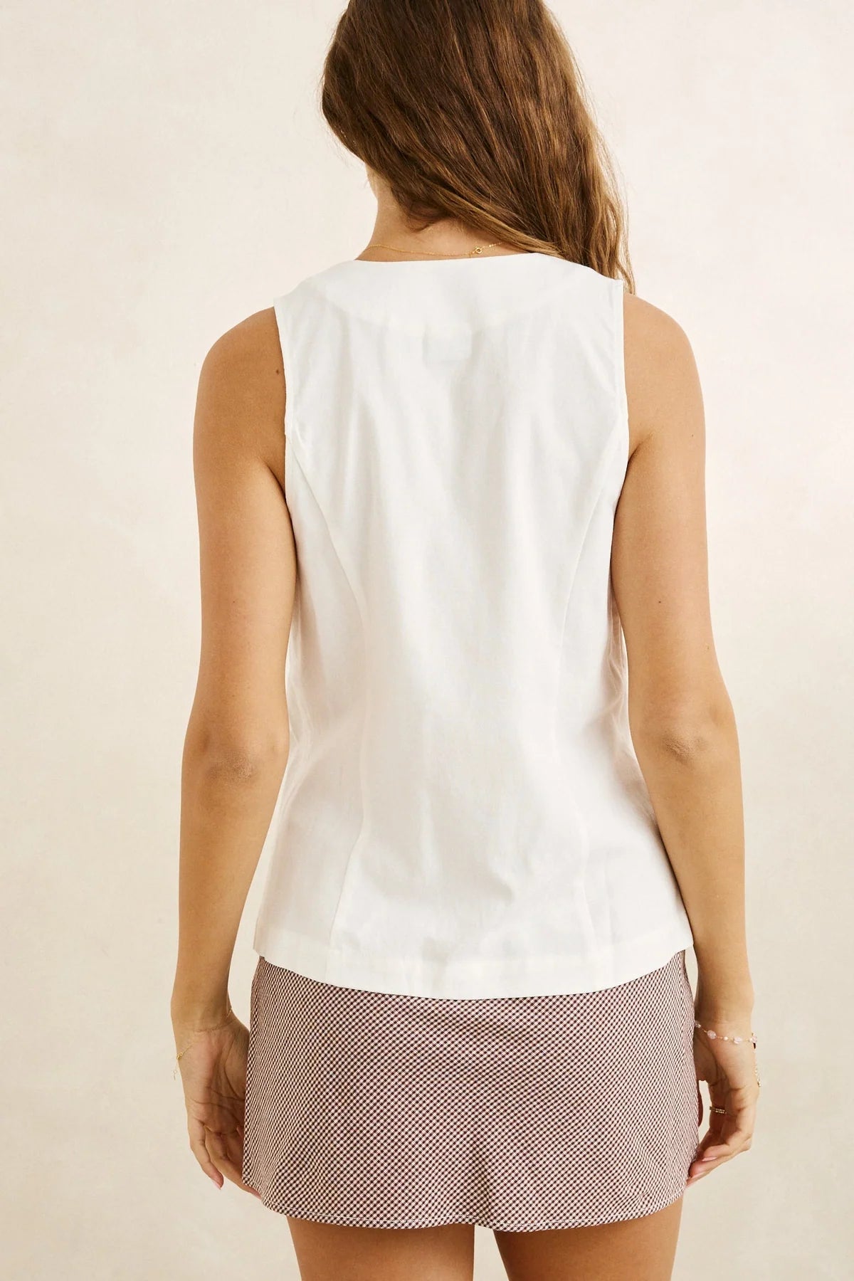 Rhythm Venice Wrap Vest White