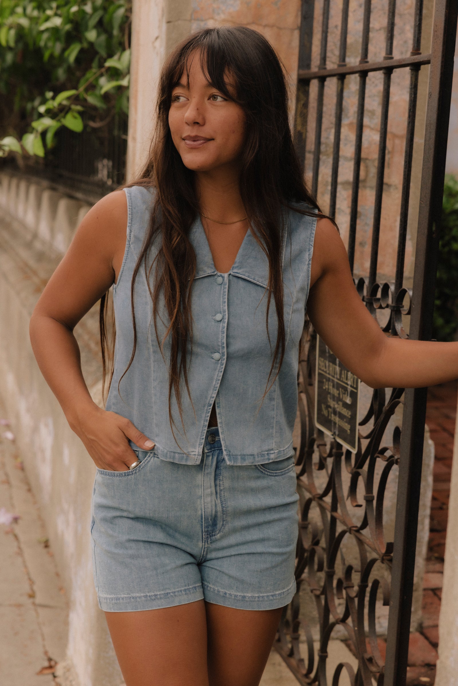 Rhythm Sailor Denim Vest