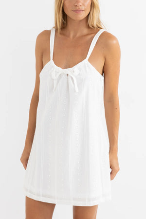 Rhythm Niko Slip Dress White
