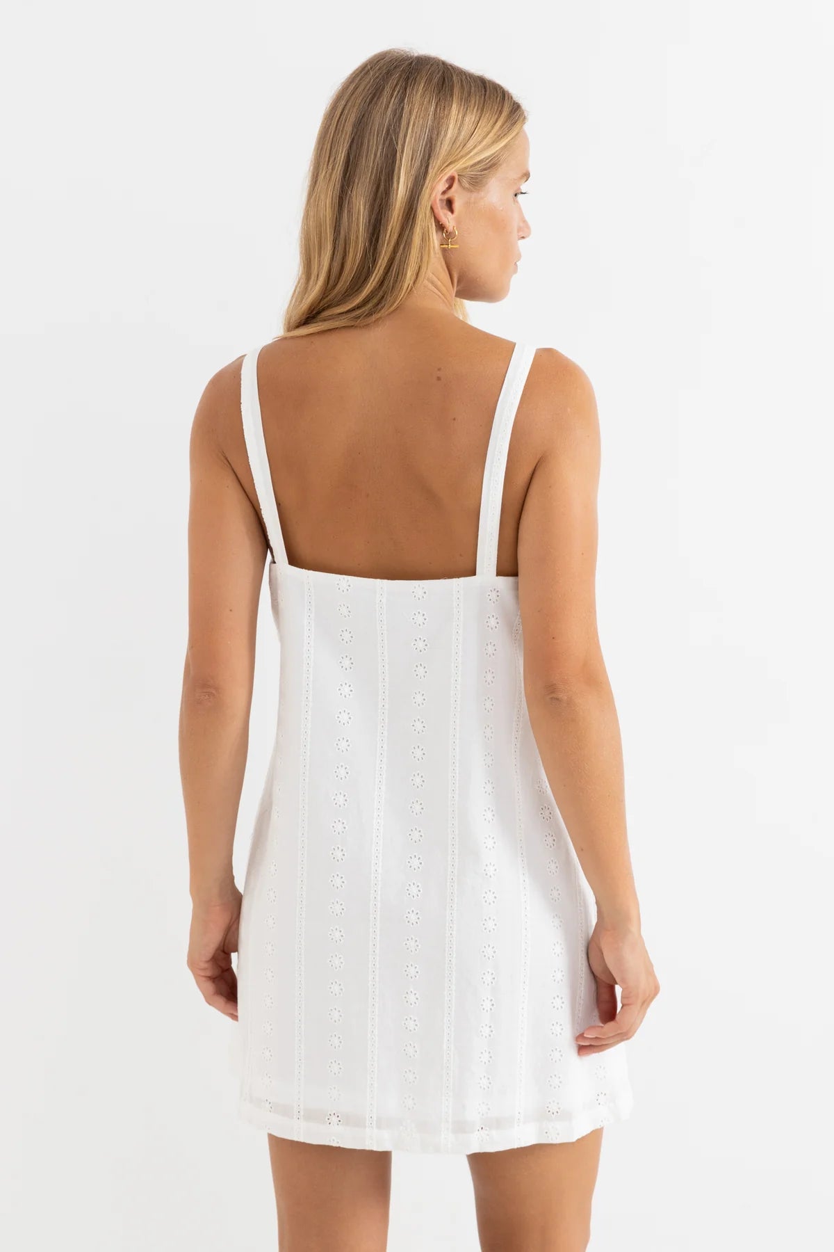 Rhythm Niko Slip Dress White