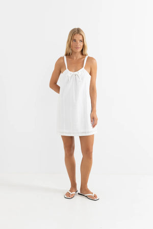 Rhythm Niko Slip Dress White